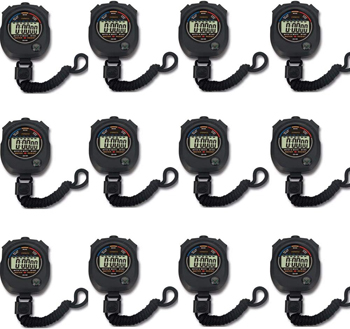 12 Stop Watches